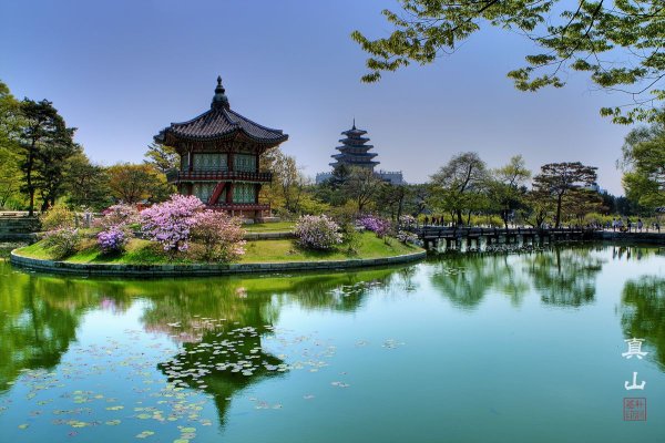 Южная Корея Кёнджу природа