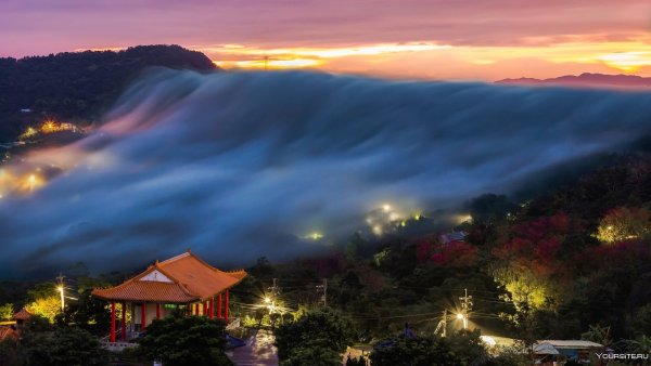 Пагоды горы туман Вьетнам