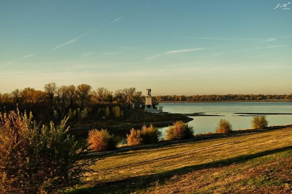 Река Волга в Волгоградской области