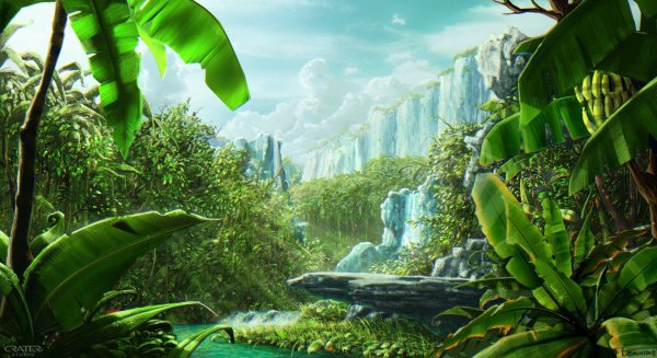 Пейзаж джунгли