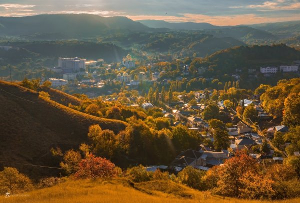 Кисловодск горы осенью