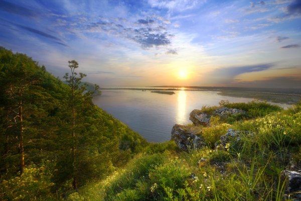 Волга Самарская лука