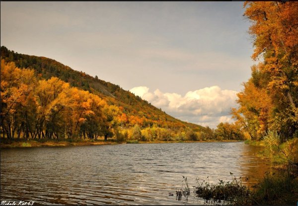 Жигулевские горы осенью Тольятти