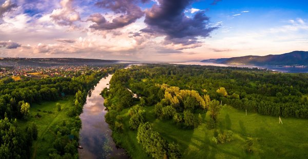 Природа Самарской области село Задельное