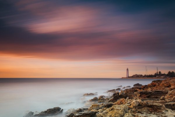 Море Севастополь закат Казачья бухта