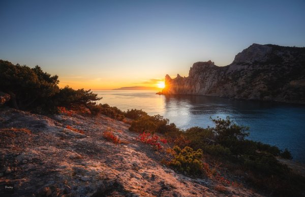 Осень Крым панорама Ласпи