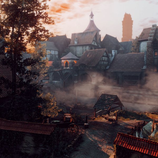 Предместье Ведьмак арт