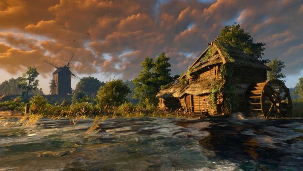 Ведьмак 3 пейзажи