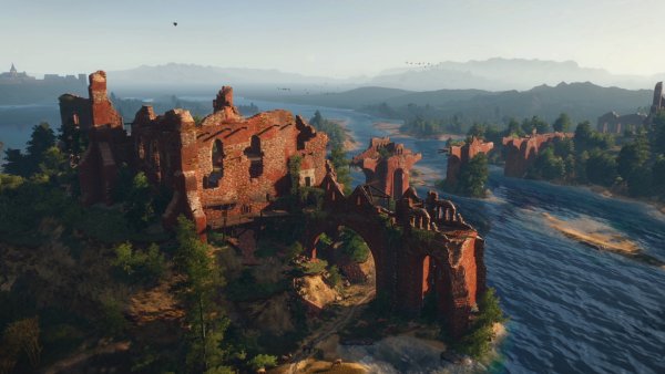 Локация Каэр Морхен Ведьмак 3