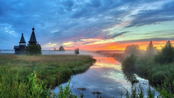 Пейзаж русской земли