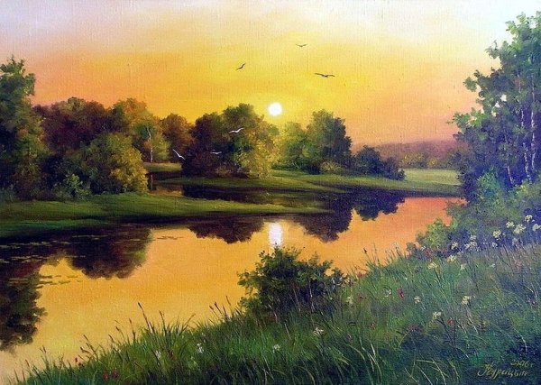 Природа храм Белозерск