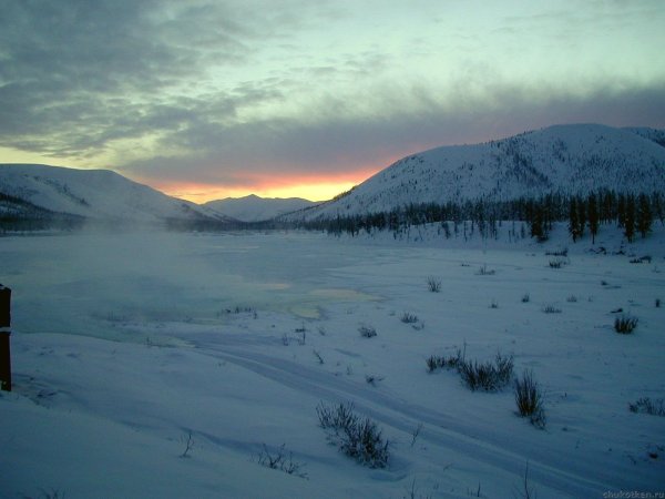 Эгвекинот Чукотка Северное сияние