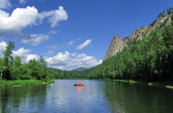 Река Мана Красноярский край