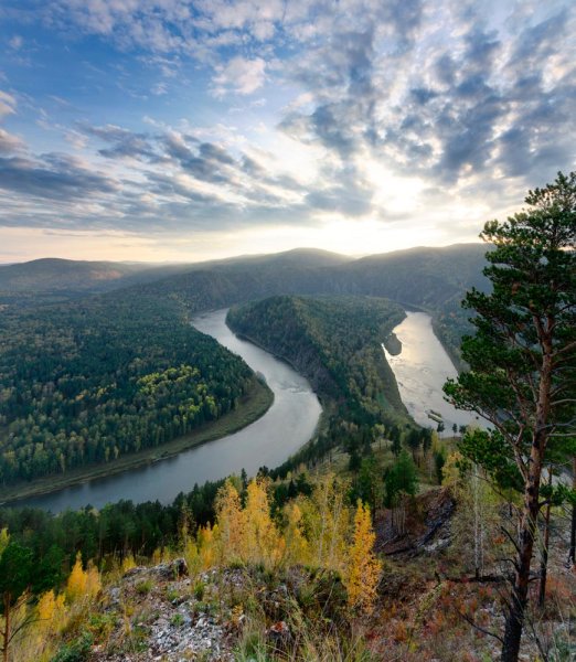 Манская петля Красноярский край река