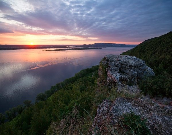 Самарская лука гора Стрельная
