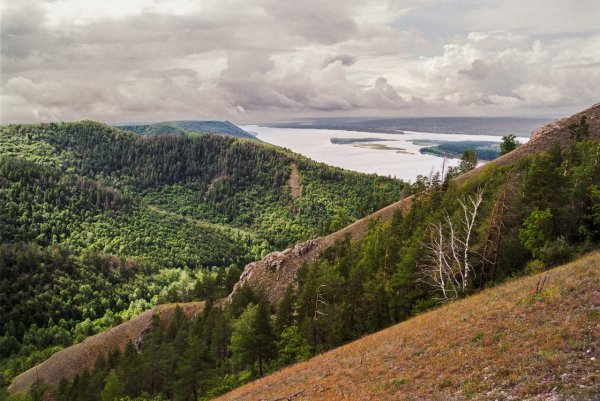 Самарская лука гора Стрельная