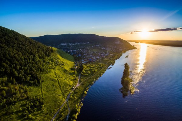 Самарская лука Жигулевские горы