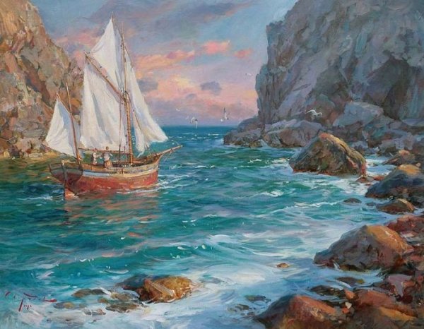 Милюков Александр мыс Фиолент