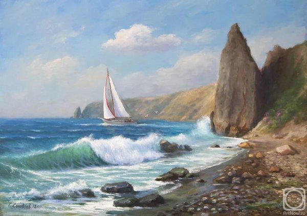 Балахонов Дмитрий художник море