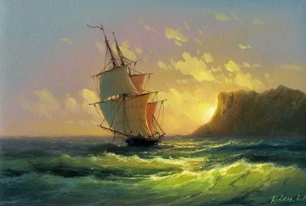 Художник Олег Жорник