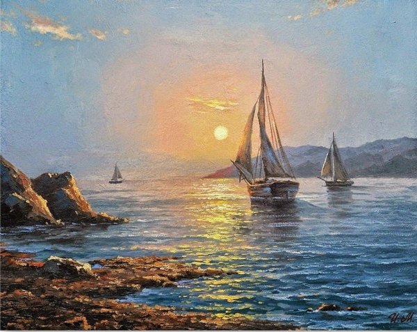Михаил Иваненко морские пейзажи