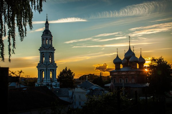 Кострома осенью церкви