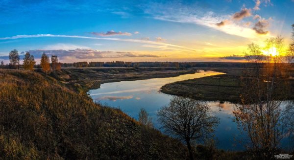 Река Нерехта Костромской области