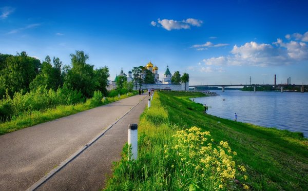 Река Костромка Кострома