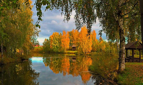 Золотая осень в Тутаеве