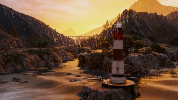 Фон ГТА 5 Redux