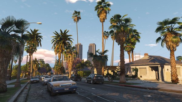Лос Сантос пальмы