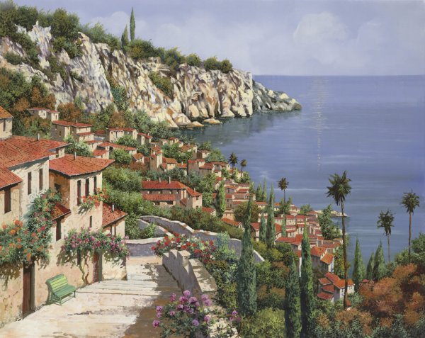 Гвидо Борелли Средиземноморский пейзаж