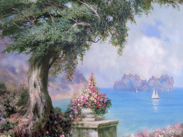 Александр Милюков Крымский пейзаж