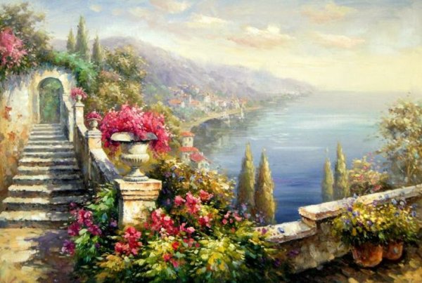 Сергей Минаев вид на море