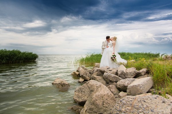 Свадьба с красивым видом на природу