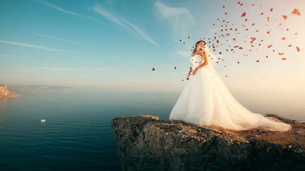 Красивый пейзаж для свадьбы