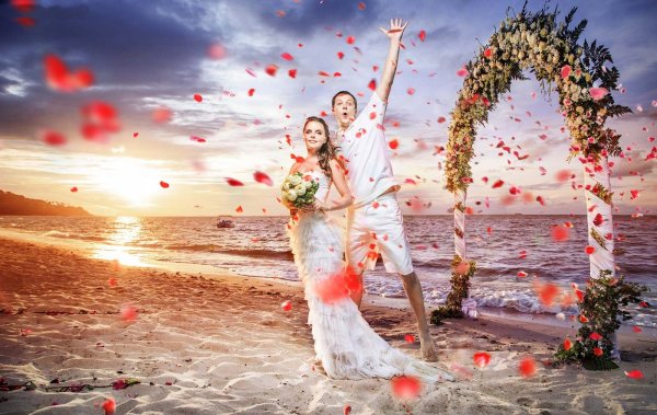 Свадьба на природе