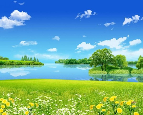 Фотообои на рабочий стол лето