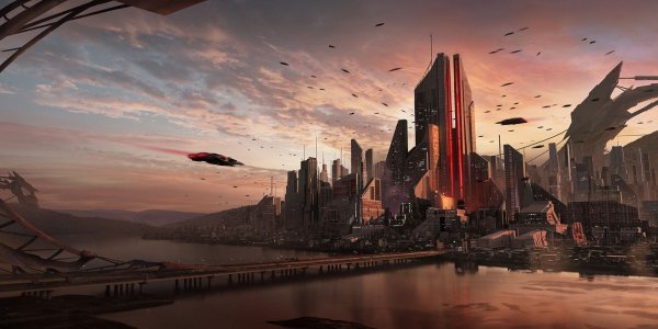 Киберпанк закат