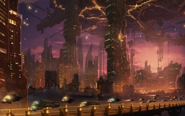 Арт Sci Fi City'