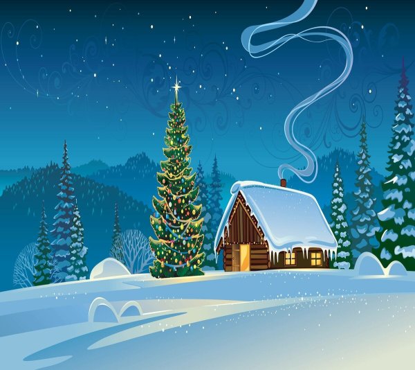 Томас Кинкаде живопись горы