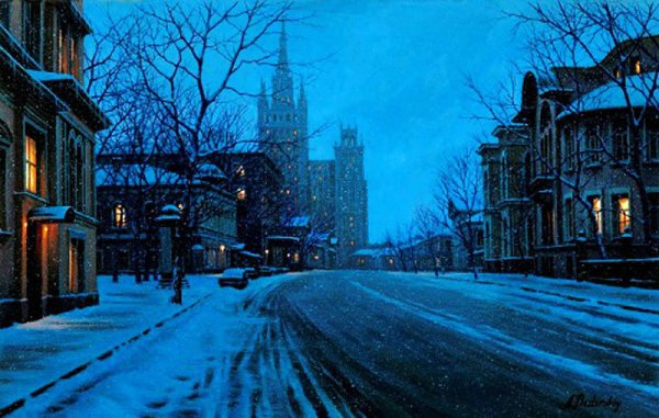 Евгений Лушпин Сумерки в городе