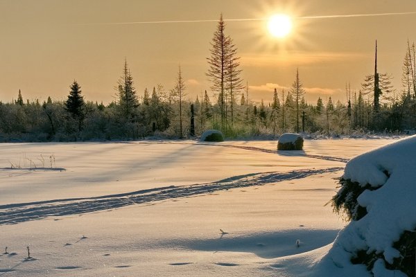 Зима в Сибири Томск