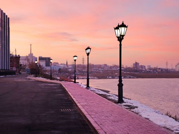 Набережная Томи Томск