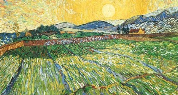 Ван Гог Пахарь в поле