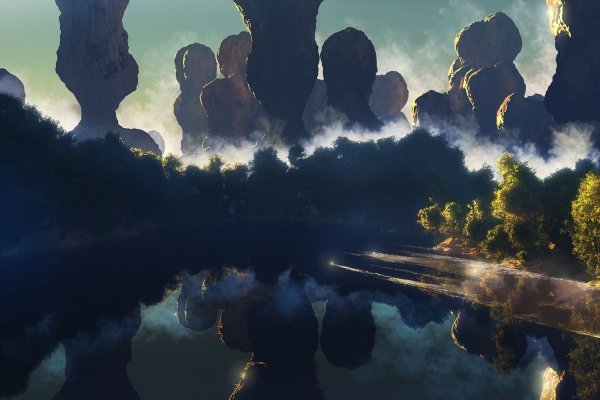 Аниме природа