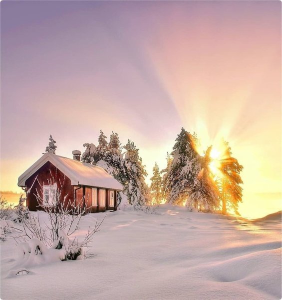 Зимний день