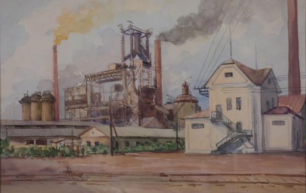 Лоуренс Стивен Лоури Индустриальный пейзаж