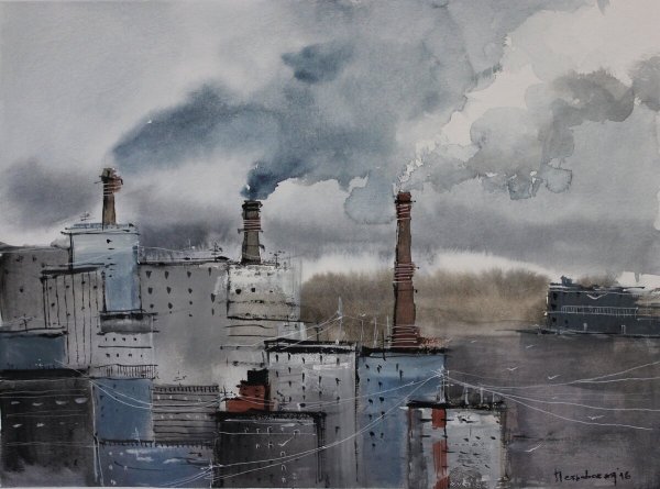 Индустриальные пейзажи Рура