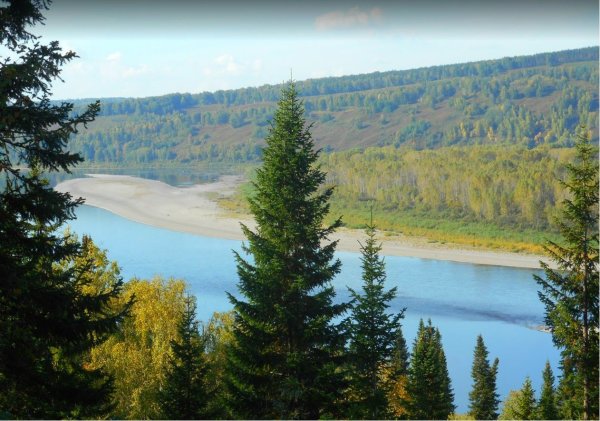 Река Томь Кузбасс